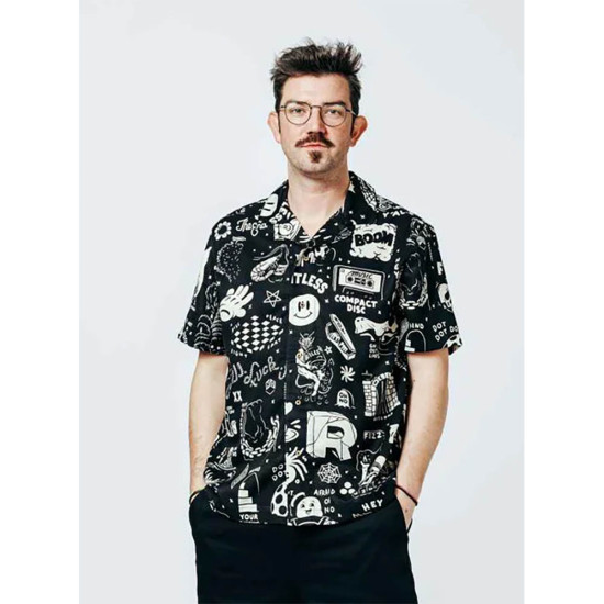 The Dudes Ανδρικό πουκάμισο Flash Pattern Hawaiian Shirt